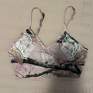 Darc Sport Pink Camo Sports Bra